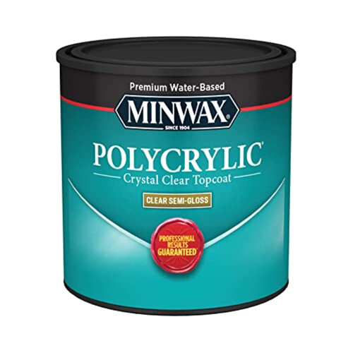 .50 Pint Semi Gloss Polycrylic Protective Finishes 24444