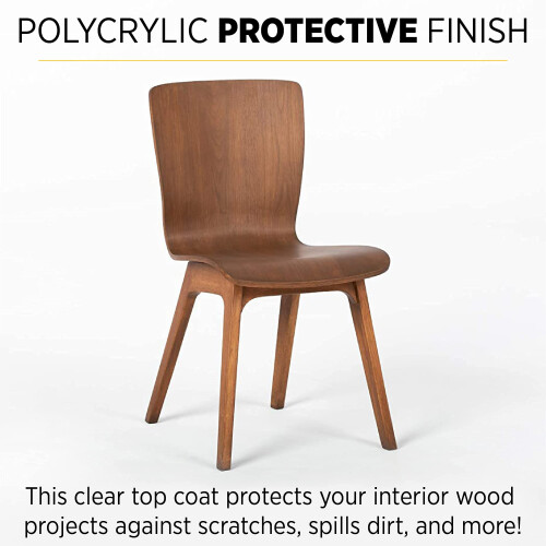 .50 Pint Semi Gloss Polycrylic Protective Finishes 24444 2