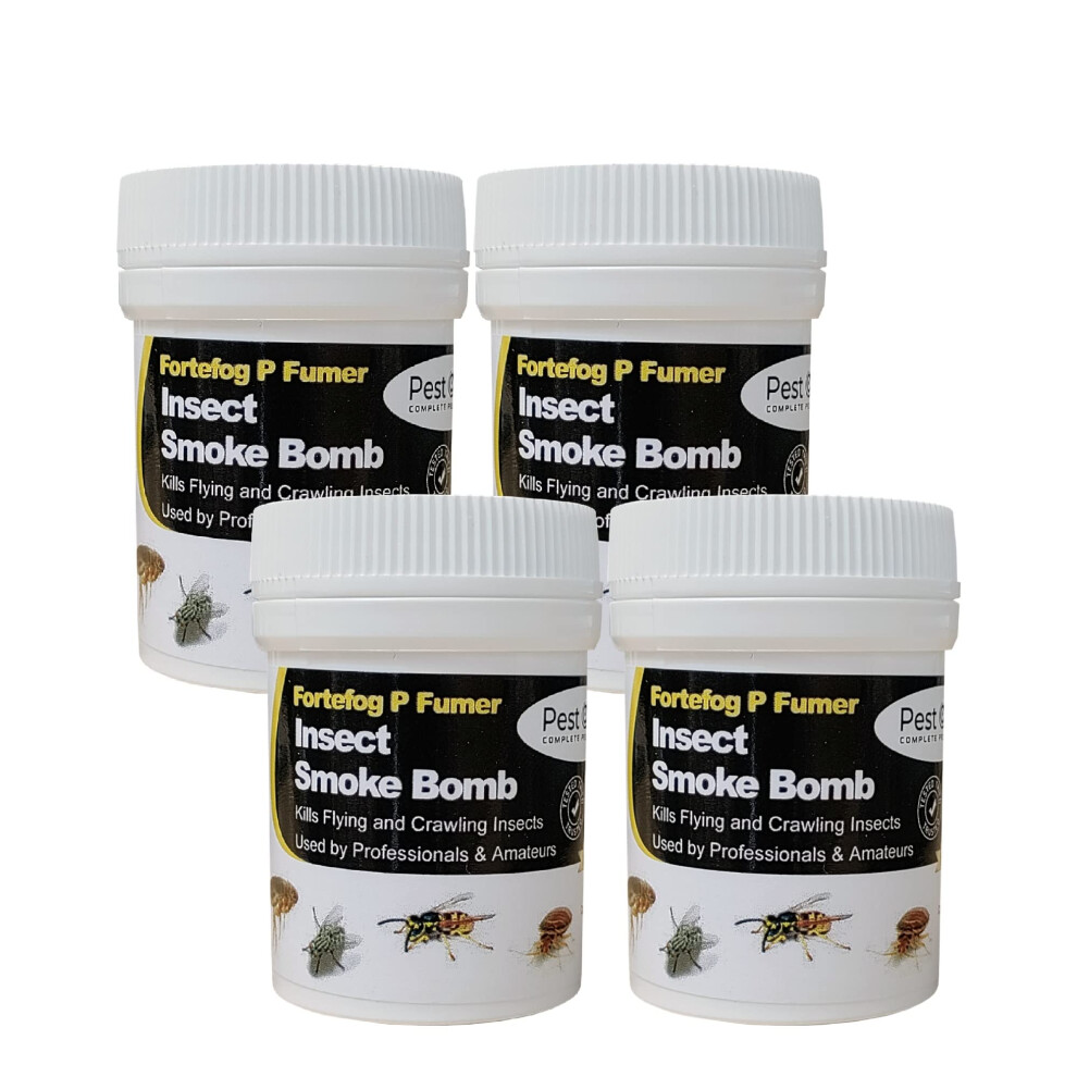 Smoke Bomb Professional Strength Fogger Fumigator for Fleas Bed bugs Moths Cluster fly Spider Poultry Red Mite and all