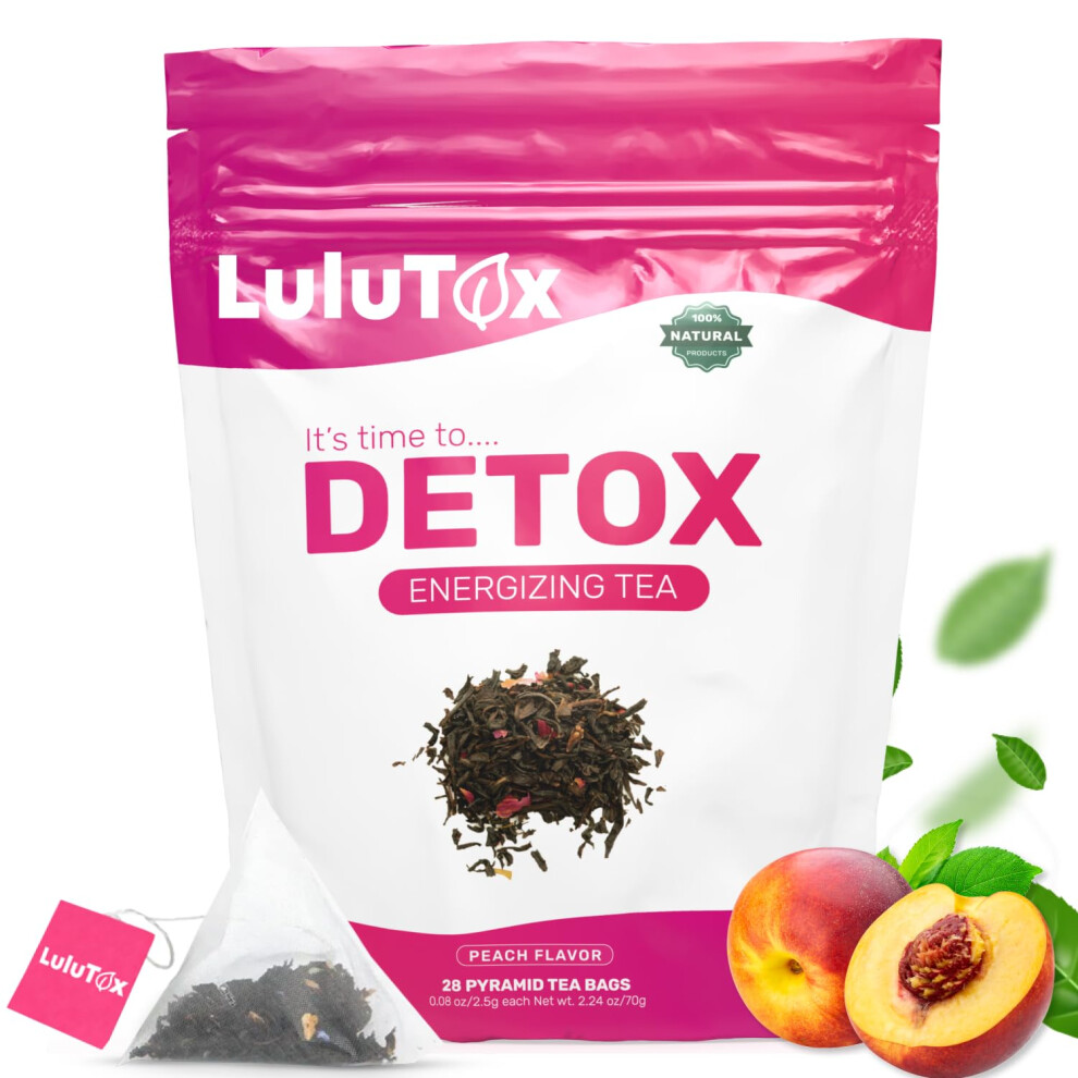 Original Detox Tea - Herbal Blend with Dandelion, Ginseng, and Ginger - Supports A Healthy Weight, Digestive Health -