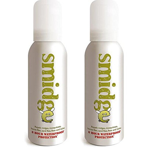 Smidge REPELLENT 75ML 8 HOUR MIDGE & BITING INSECT PROTECTION-2 Pack