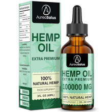 Premium Natural Oil 100000MG, 100% Natural Ingredients, Enrich Omega 3-6-9, Anxiety & Improve Sleep, GMO-Free
