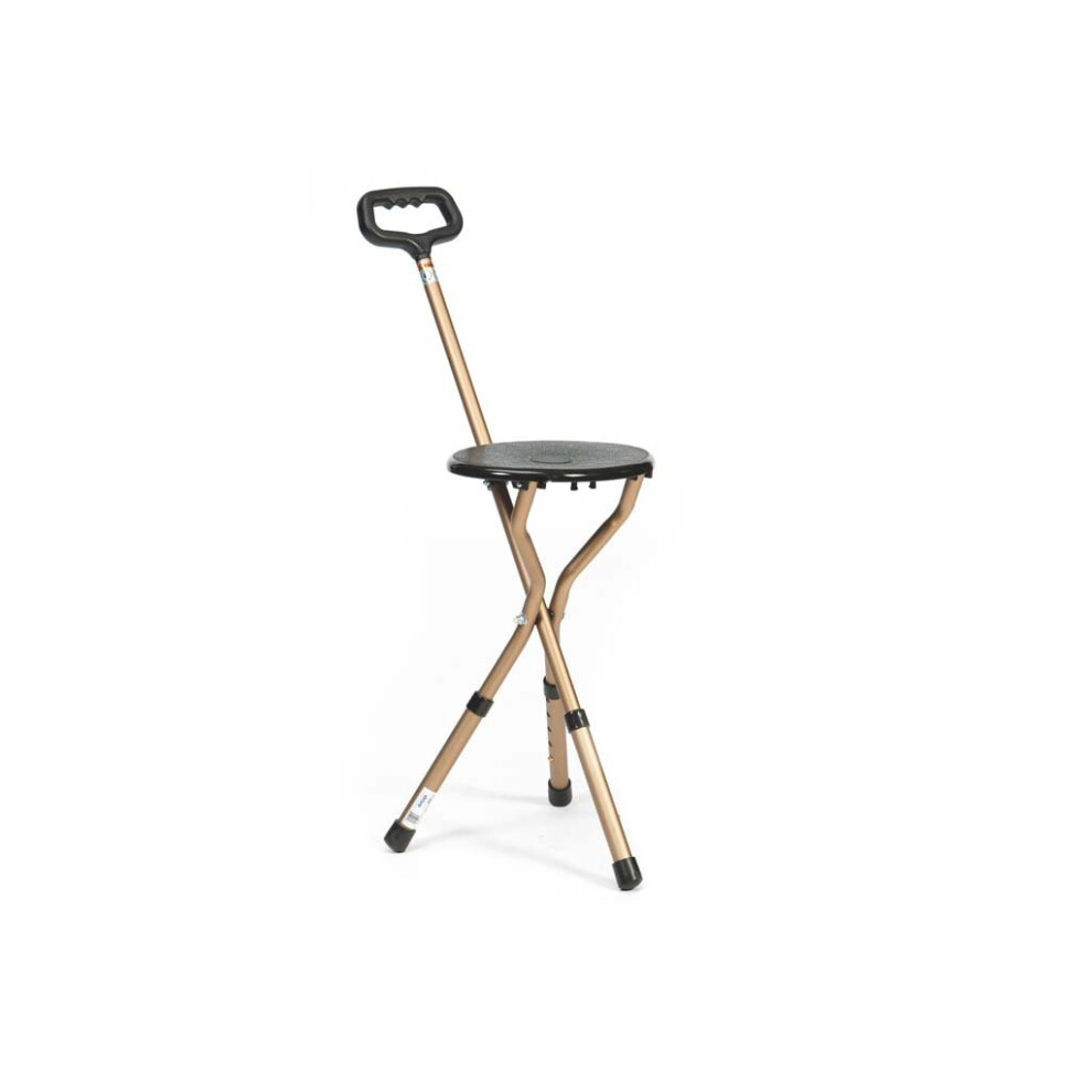 Devilbiss Healthcare Drive Height Adjustable Aluminium Cane Seat