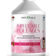 Collagen 10.000mg hydrolyzed Sugar Free Liquid Marine Collagen | Supplements for Women and Men | Hair Growth | Nails &