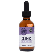 Liquid Zinc, Trial Size - 27 Servings - Alcohol Free Zinc Sulfate - Supports Immune Health & Metabolism - Antioxidant -