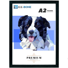 A2 Picture Frame 59.4 x 42 CM Posters & Pictures, Large Black A2 Frame With Strong & Clear Plexiglass Sheet, This