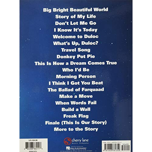 Shrek The Musical Vocal Selections Pvg 1