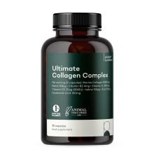 Ultimate Collagen Capsules Complex - High Strength 2500mg Supplement - 16 Nutrients for Healthy Joints Skin Hair -