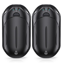 2-Pack Hand Warmer Rechargeable 6000mAh OUTJUT Portable Pocket Warmer 3 Heating Modes USB Electric Split Rechargeable