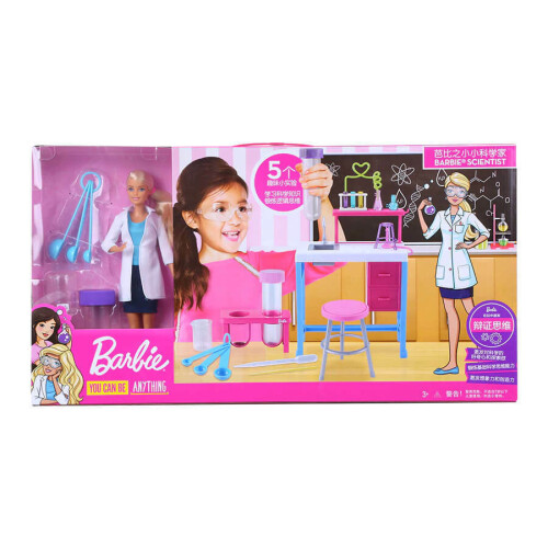 Barbie Barbie Doll Scientist Laboratory Playset Mattel