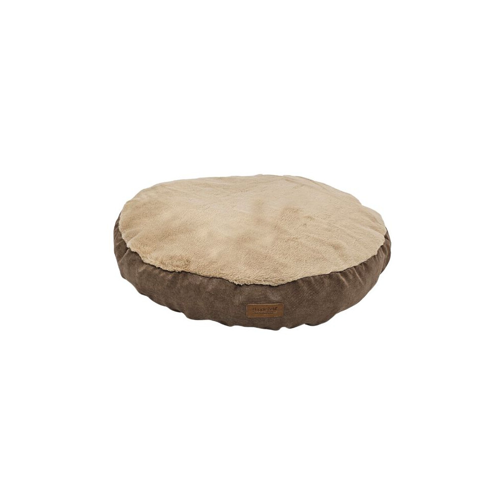 HugglePets Deep Donut Oatmeal Dog Bed-image-OPC-PDS2ZH8-NEW