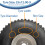 Parnells Pneu Knobby 25x12.00-9, trailer ATV Quad, aro PCD john deere gator de 4 polegadas 5