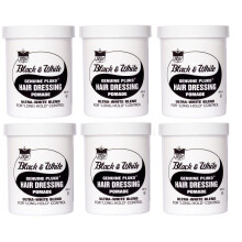 Black & White Genuine Pluko Hair Dressing Pomade 200ml x6
