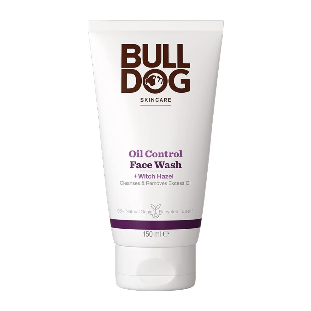 BULLDOG SKINCARE Oil Control Face Wash For Men Cleanser for Oily Skin 150 ml