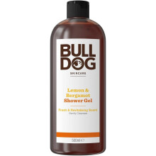 Bulldog Skincare Bulldog - Lemon & Bergamot Shower Gel 500Ml, Pack of 1