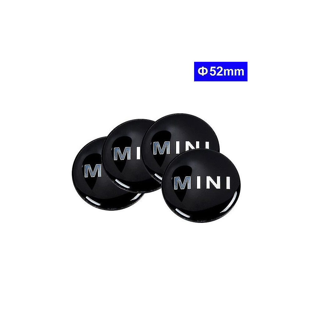 Wheel Hub Sticker Center Cap Emblem Sticker For Mini Cooper S Countryman R55 R56 R57 R58 R59 R60 F55 F56