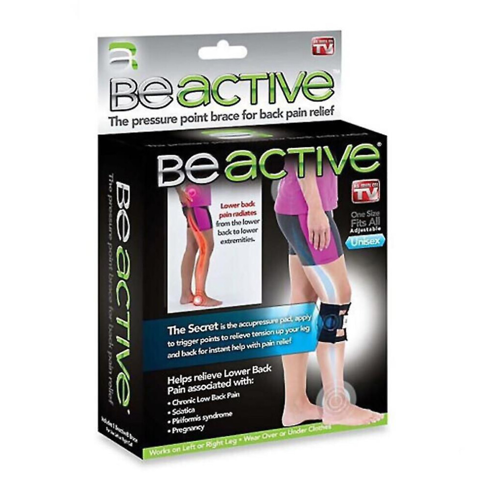 Brand New 2023 As Seen On Tv Beactive Pressure Point Brace Relieve Acupressure Leg Sciatica Best Seller