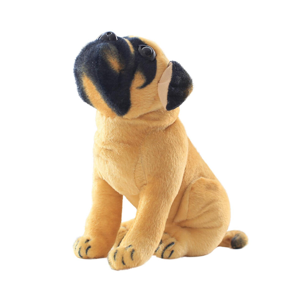 Kids Toys Simulation Pug Doll Pug Squatting Pug Pug Simulation Plush Toy Accompany Doll