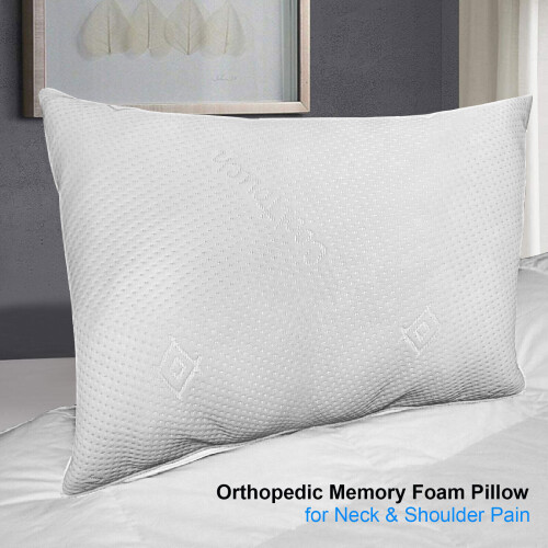 Memory Foam Pillow Neck Back Support Orthopaedic Firm Head