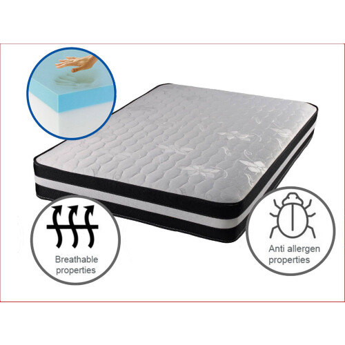 Jumpi (6FT Super King) LUXURY COMFORT MEMORY FOAM MATTRESS 2