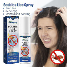 Pubic Lice Antibacterial Spray Removal Lice Eggs And Scalp Anti-itch