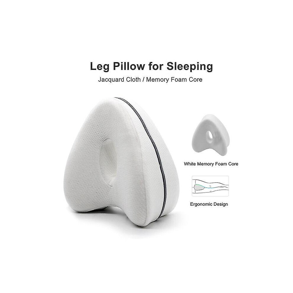 (Heart Shaped Orthopedic Sleeping Pillow For Legs Wedge Cushion With Knee Support Sciatica Pads Body Cushion) Heart Shaped Orthopedic Sleeping Pillow
