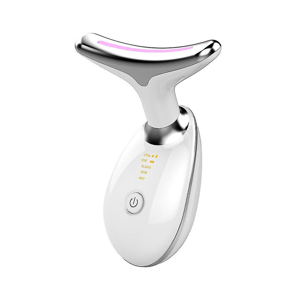 Facial Neck Massager For Skin Care Electric Face Neck Lifting Massager With  Heat