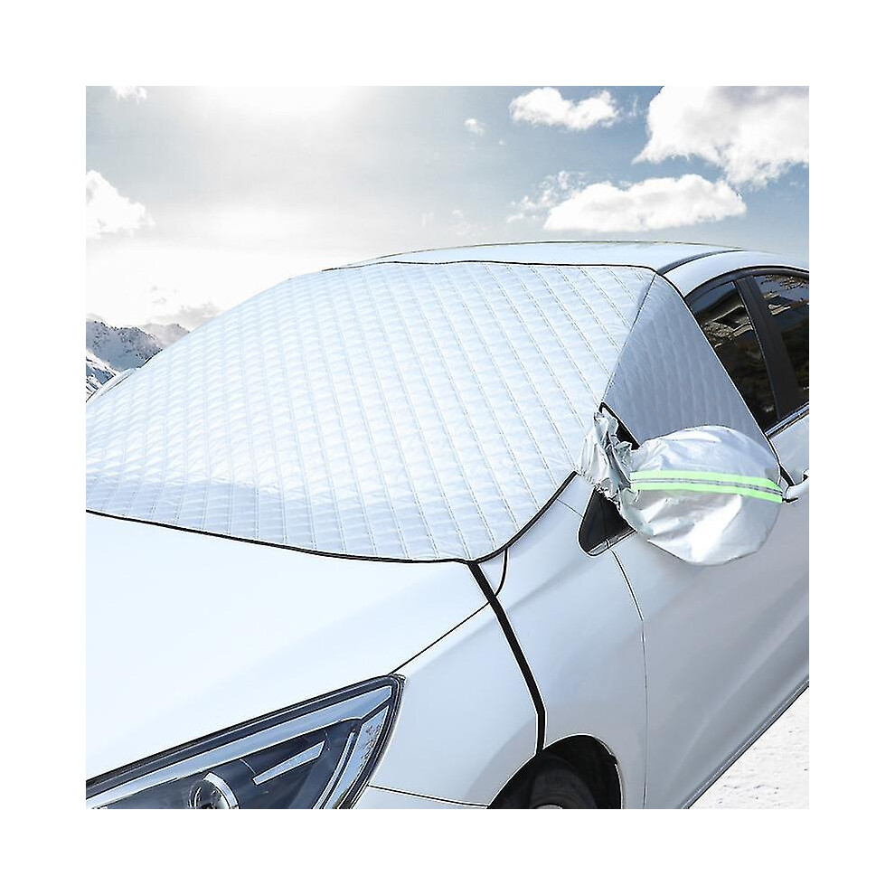 Winter Car Snow Shield Car Windshield Snow Cover Sun Shade Waterproof Cover 9033322437187