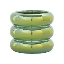 (Green) Ceramic Indoor Plant Pots For Home