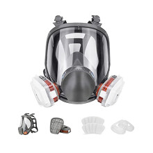 Full Protection Mask Respiratory Protection Breathing Reusable Protective Mask With Activated Carbo