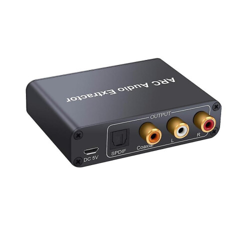 -compatible Arc Audio Extractor Dac Arc L/r Coaxial Spdif Extractor Return Channel Converter For He