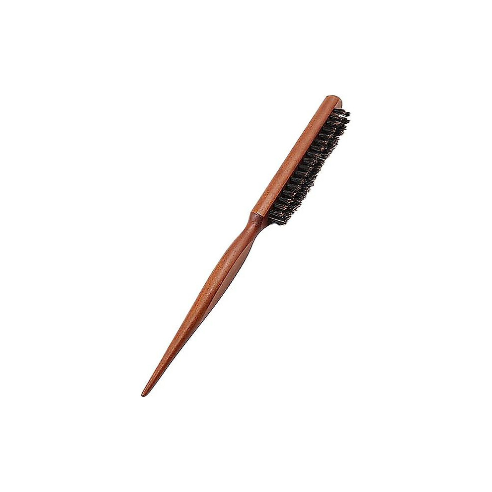 Boar Bristle Brush, Boar Bristle Brush, Embossed Boar Bristle Brush, Boar Bristle Salon Brush For Men And Women