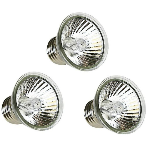 3 Pcs 50w Full-spectrum Solar Tanning Heating Bulb