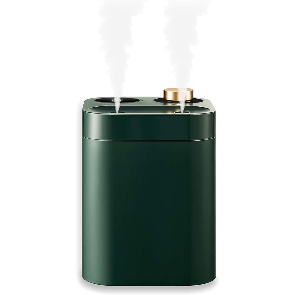 Humidifier, Room And Plant Air Humidifier, 28 Db Silent, Usb Rechargeable Air Humidifiers (800ml Green)