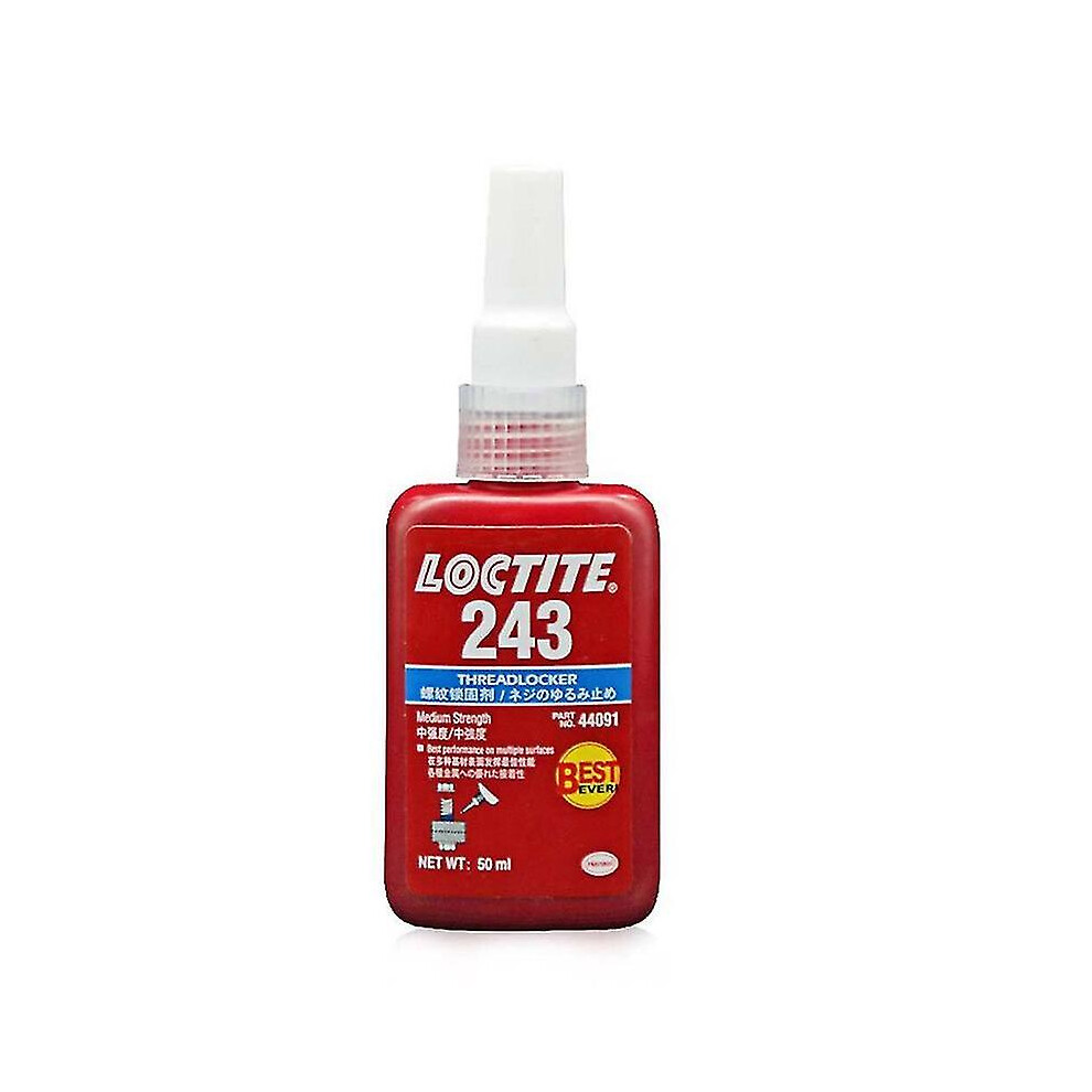 Loctite 243 Threadlock Medium Strength Metal Bolt Screw Fixing Glue 50ml