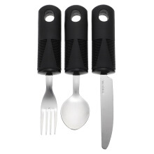 Adaptive Utensils Built Utensils Adults Adaptive Cutlery Set Non Slip Cutlery Adaptive Feeding Utensils Utensils Disabled