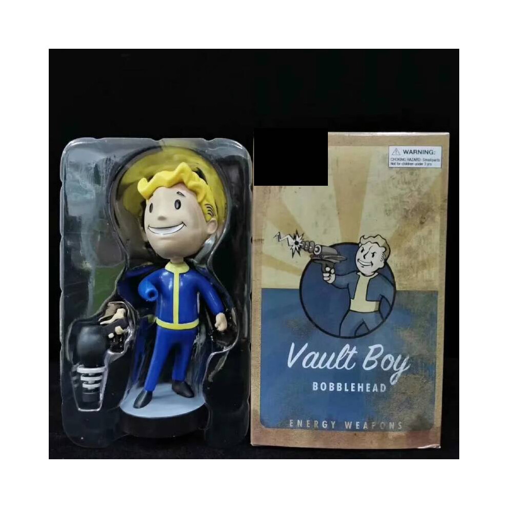 (Radiant Kid 16) Fallout 4 Vault Boy Bobblehead Gaming Anime Figures Toys Series Collection Model