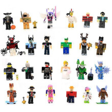 24pcs Mini Figure Roblox Virtual World Figure Blocks