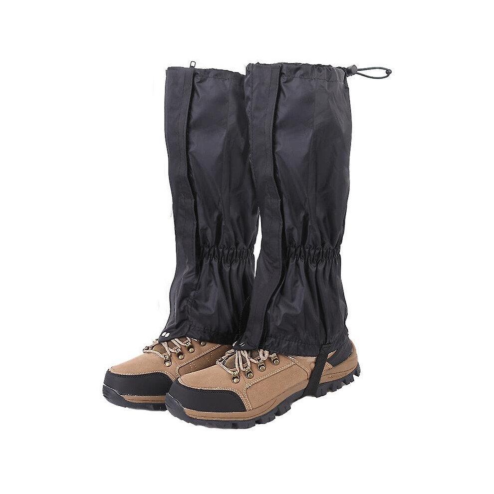 Waterproof And Adjustable Walking Snow Gaiters With Foot Strap For Hiking,hunting,backpacking And Outdoor For Men And Women