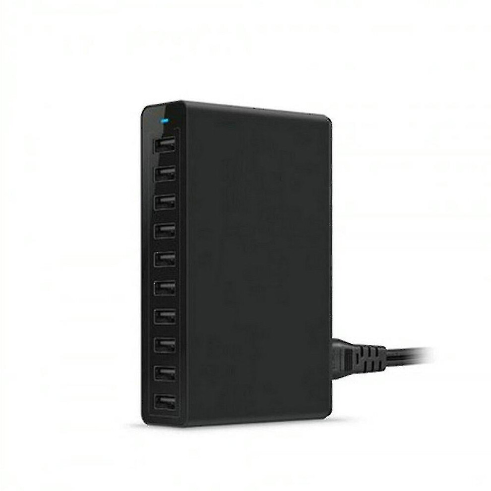 Anker Powerport 10 Usb Charging Station 60w 10-port Wall Charger Home Charger Plug Charger Adapter Shlm