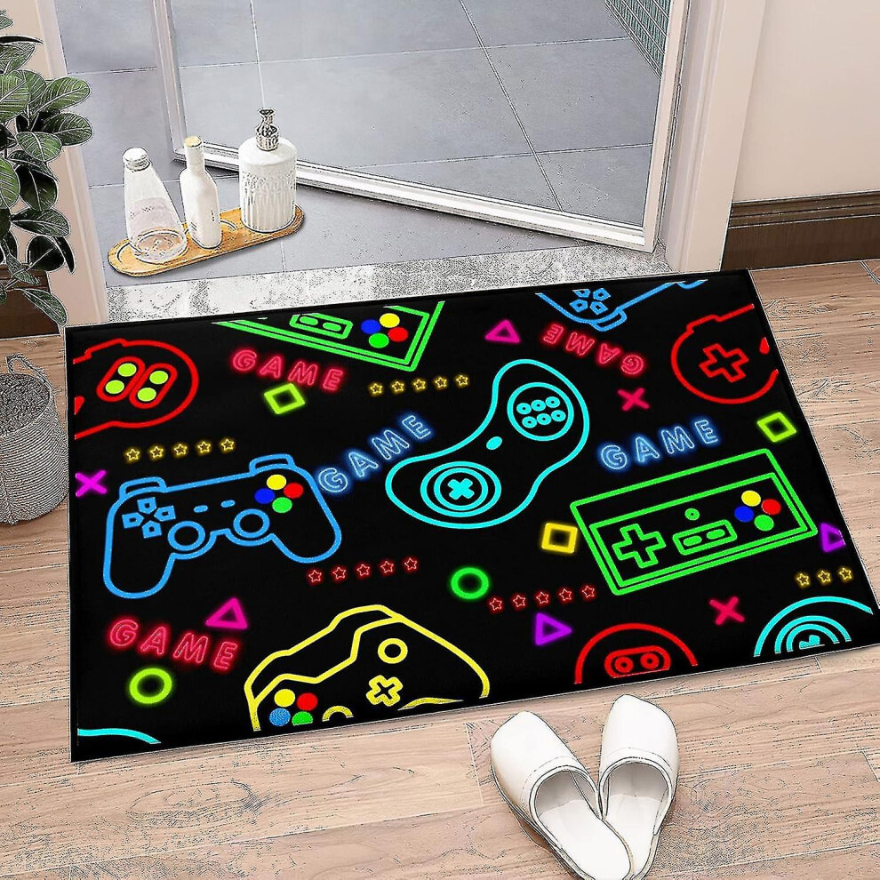 (Game 04, 120x160cm) Gaming Area Rugs For Boys Cool Game Style Bedroom Gamer Rug Boys Room Decor Video Games Bedroom Carpet For Teens