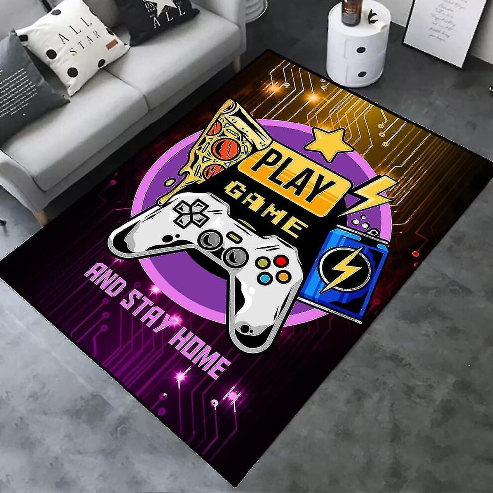 (Game 13, 100x150cm) Gaming Area Rugs For Boys Cool Game Style Bedroom Gamer Rug Boys Room Decor Video Games Bedroom Carpet For Teens