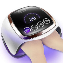 168w Uv Led Lamp For Nails Drying Manicure Lamp With Memory Function Lcd Display
