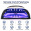168w Uv Led Lamp For Nails Drying Manicure Lamp With Memory Function Lcd Display 5