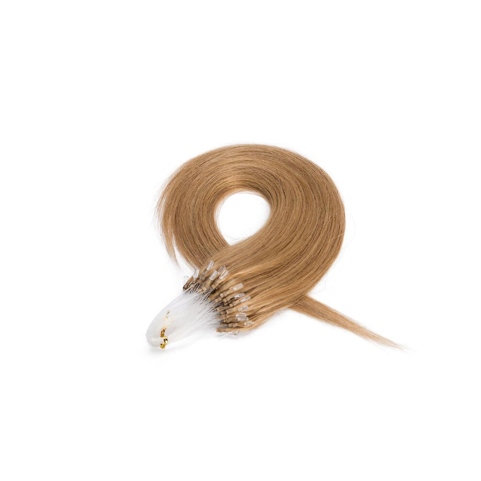 (Dark Blonde, 22Inch) Micro Loop Human Hair Extensions 50G Not,Specified