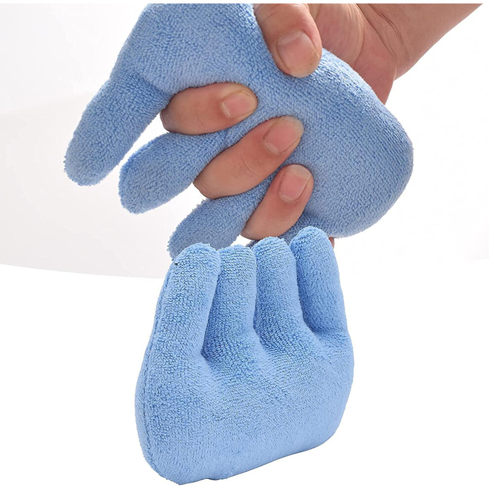 Cone With Finger Separator, Finger Contracture Cushion, Hand And Finger Aid For Contracture And Skin Damage, Comfortable Protection And Separation (bl