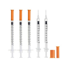 Disposable Sterile Syringe 1cc 30ga 1/2 Inch Needle,individual Package (30pcs)
