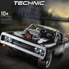 New Technical Dodge Charger Racing Car Model Building Blocks 42111 Bricks Toys In Movie Fast Furious Gift For Boys Kids