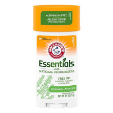 Arm & Hammer Essentials Deodorant- Fresh Rosemary Lavender- Wide Stick- 2.5oz 71 g