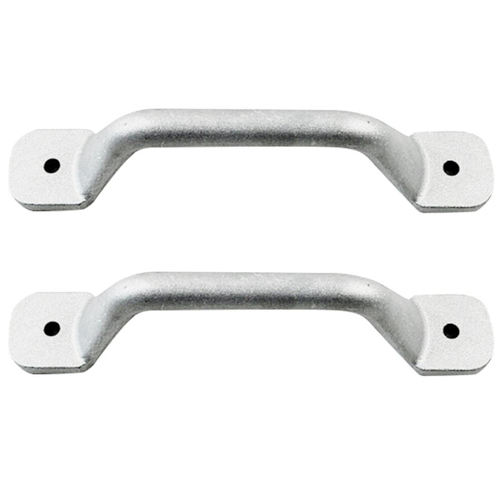 2x Aluminum Marine Boat Cleat Grab Rail Handle Handrail For Ship Deck Handrails